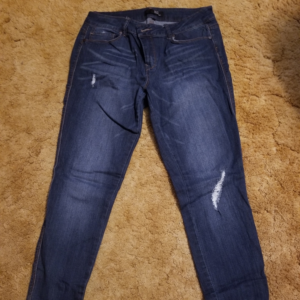 Dark wash jeans